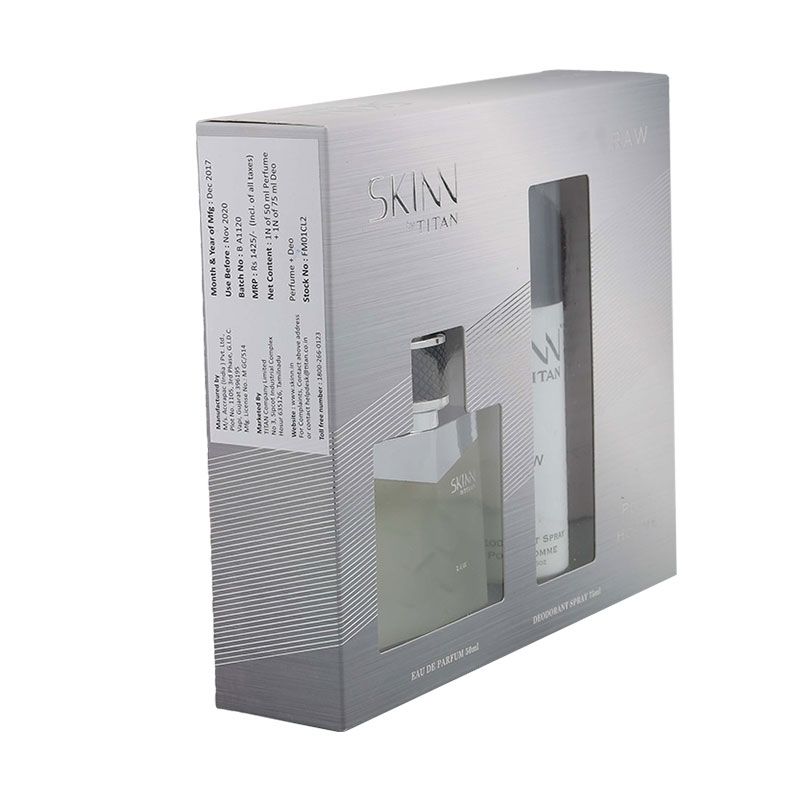 Titan Skinn Men Raw Edp + Deo Set (50Ml+75Ml)-6