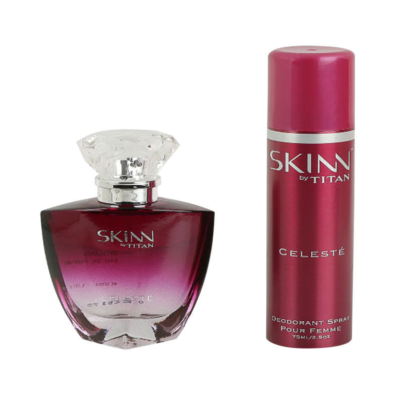 Titan Skinn Women Celeste Edp + Deo Set (50Ml+75Ml)