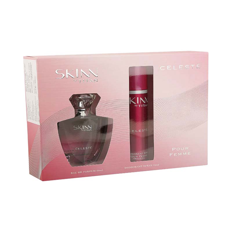 Titan Skinn Women Celeste Edp + Deo Set (50Ml+75Ml)-2