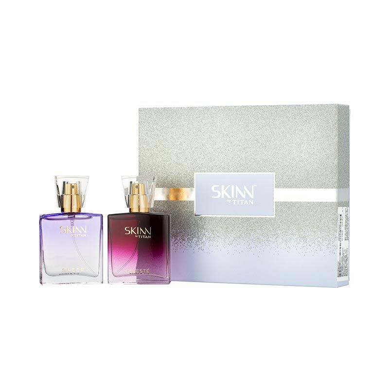 Titan Skinn Women Miniatur Fregnance Celeste & Sheer (50 Ml)