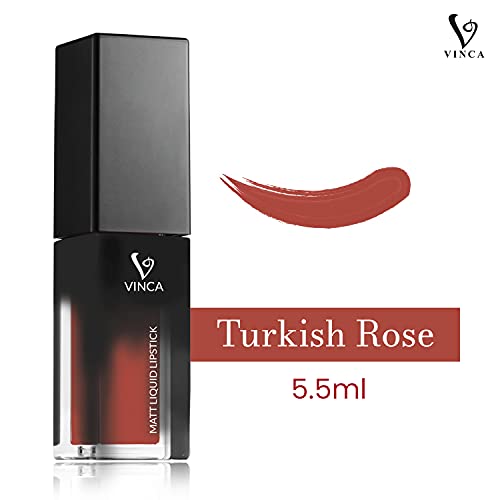 Vinca Matte Liquid Lipstick-Turkish Rose
