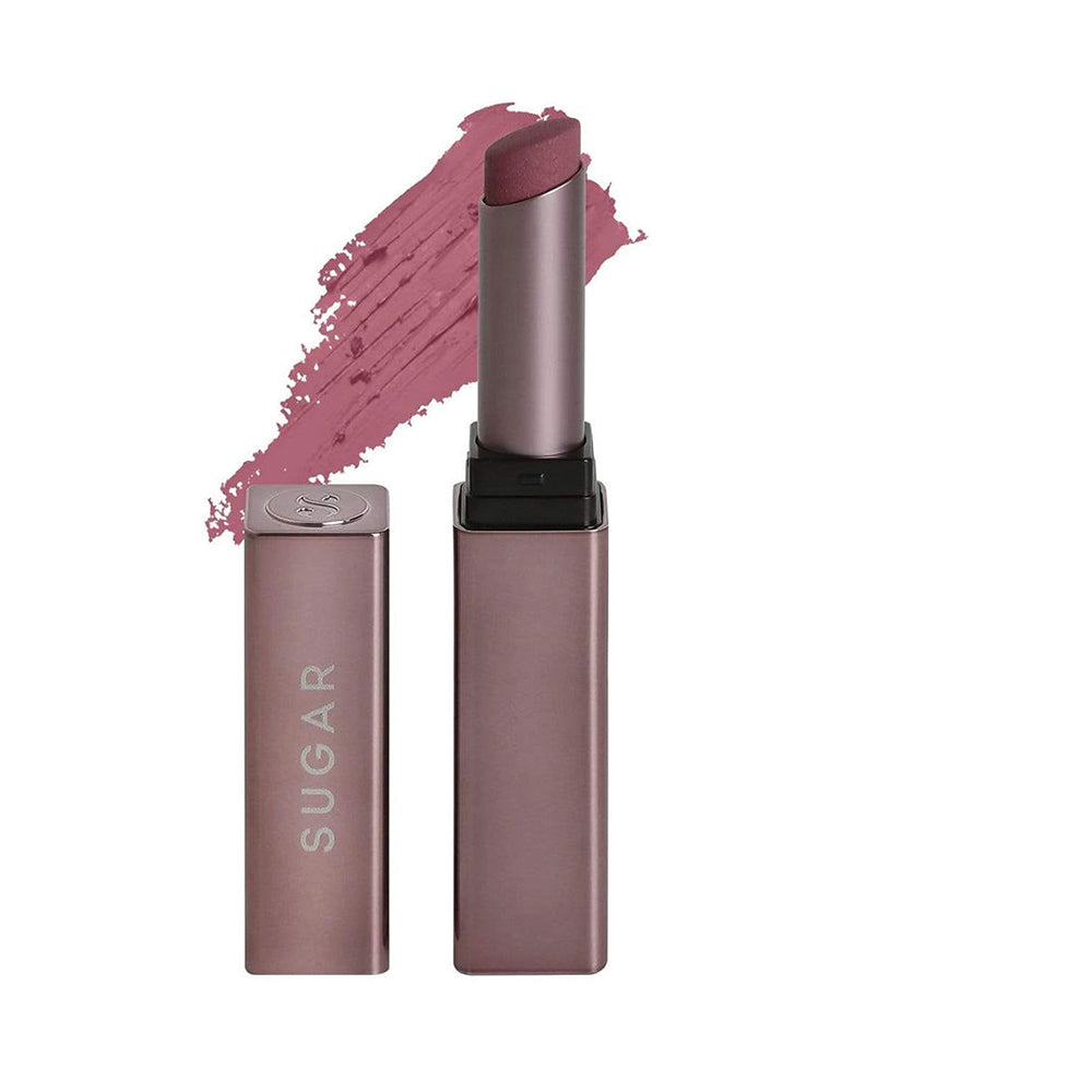 SUGAR Mettle Satin Lipstick - 02 Elizabeth (Rosy Cheeks Pink) (2.2g)