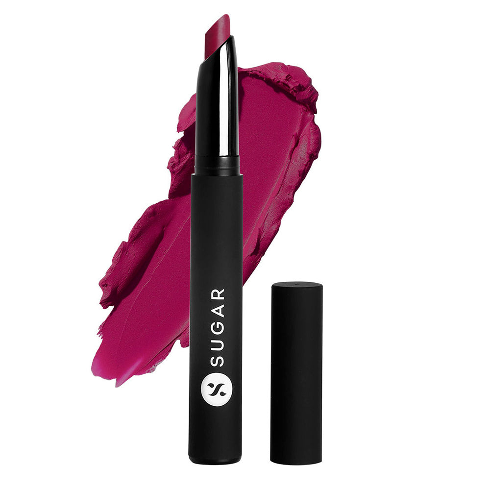 SUGAR Matte Attack Transferproof Lipstick - 08 Daft Pink (Deep Pink) (2g)