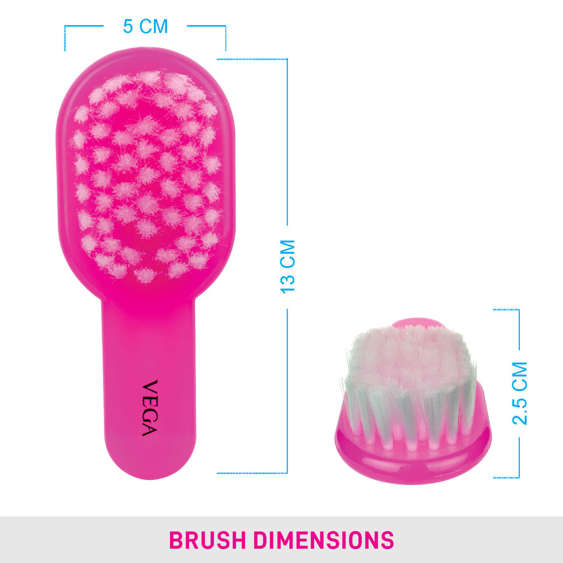 Vega Baby Brush (9958) (Color May Vary)-5