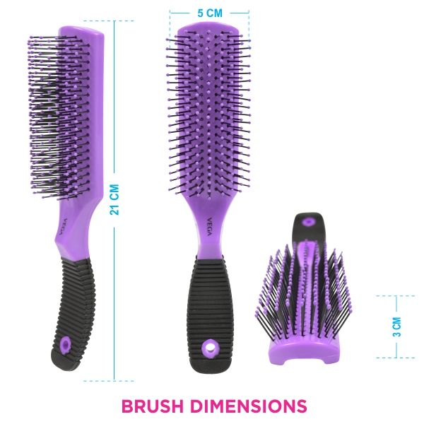 Vega Basic Collection Hair Brush - R1-Fb (Color May Vary)-5