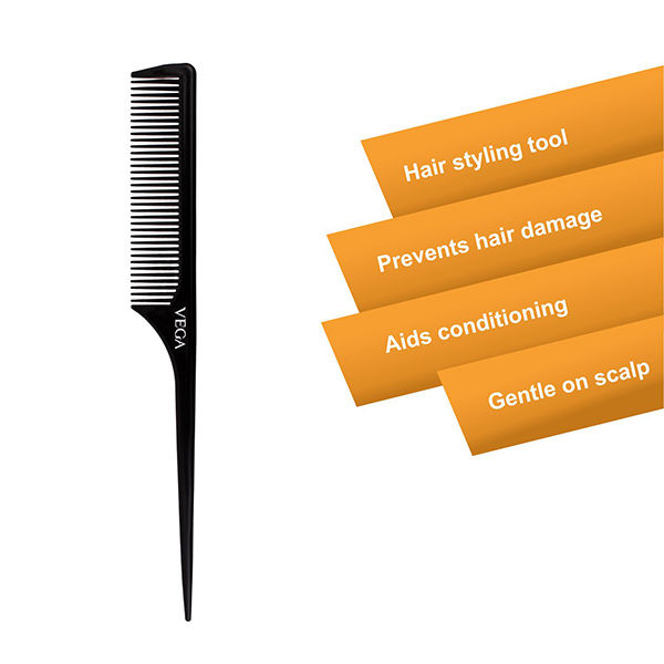 Vega Basic Regular Comb-1272 (Colur May Vary)-6