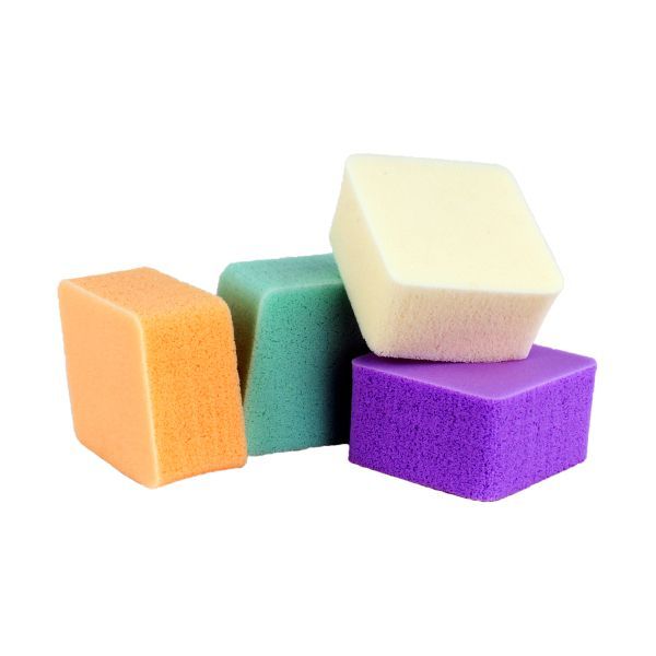 Vega Cleansing Sponge - Small (Nr-20) Multi Colored (4 Pic)