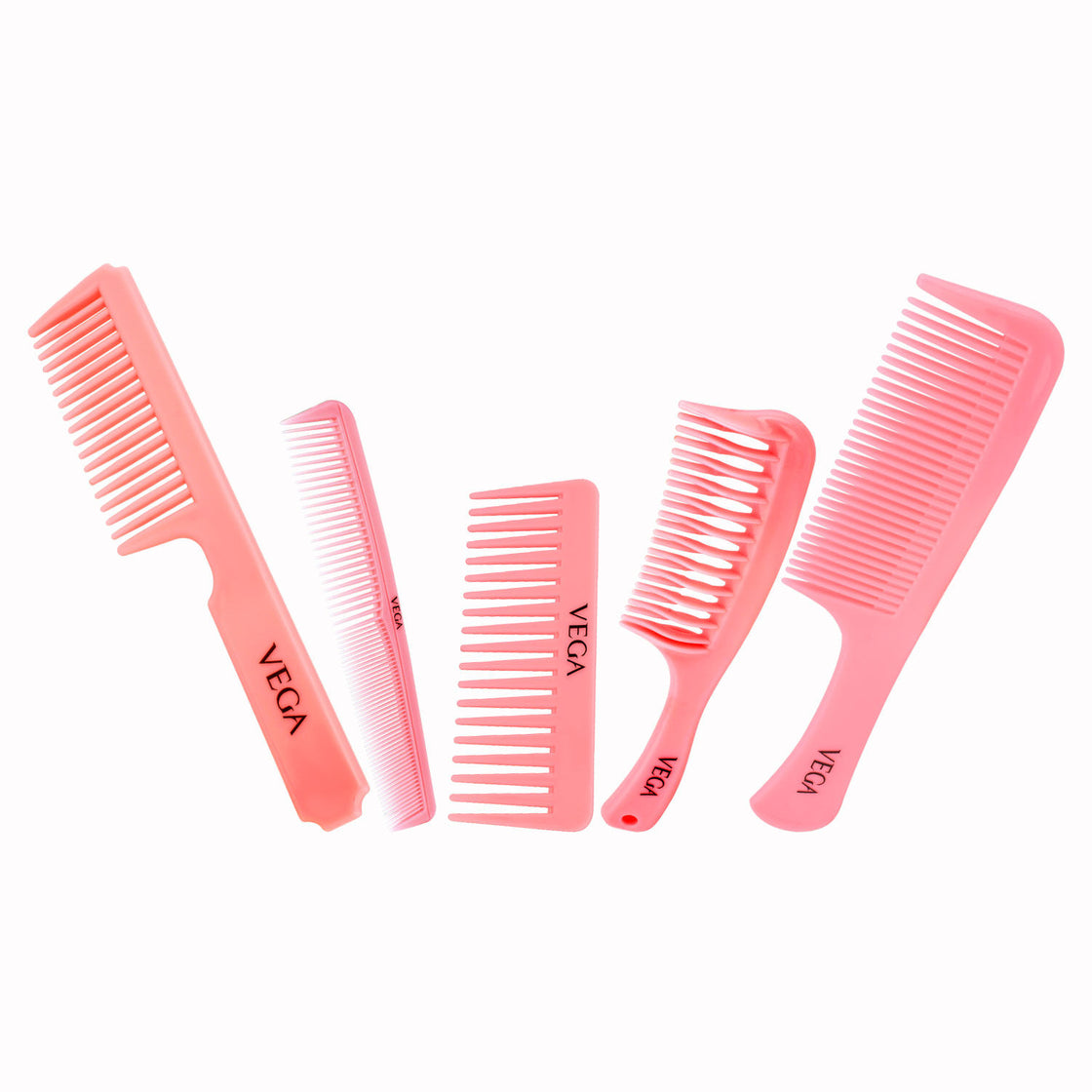 Vega Combs - Set Of 6 (Rs.51/- Off) (Hcs-03) Color May Very-3