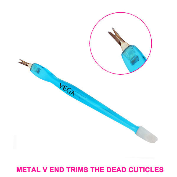 Vega Cuticle Trimmer And Pusher (Ctp-01) (Color May Vary)-3