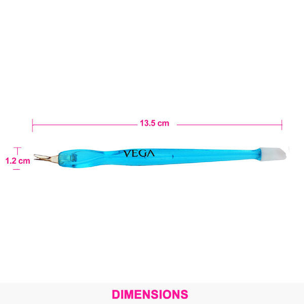 Vega Cuticle Trimmer And Pusher (Ctp-01) (Color May Vary)-6
