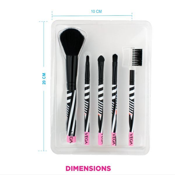 Vega D'Zyner Make-Up Brush Set (Mbs-05)-7
