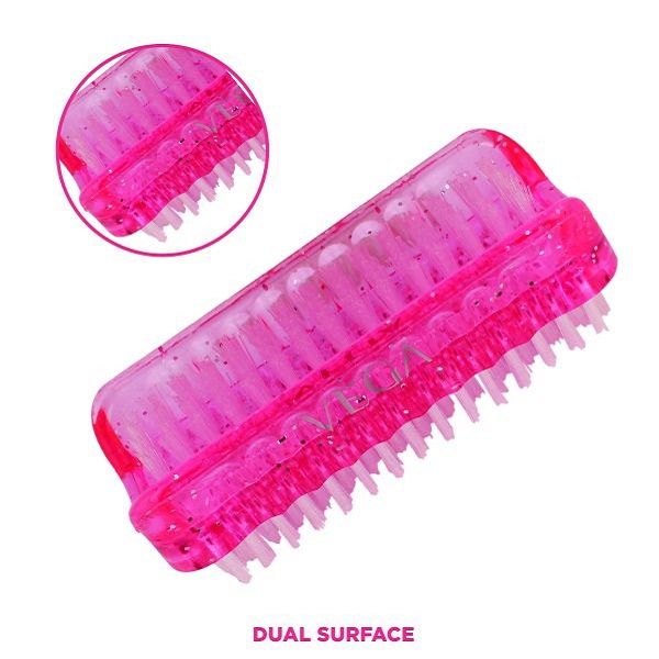 Vega Dual Surface Nail Brush (Nb-02) (Colour May Vary)-3