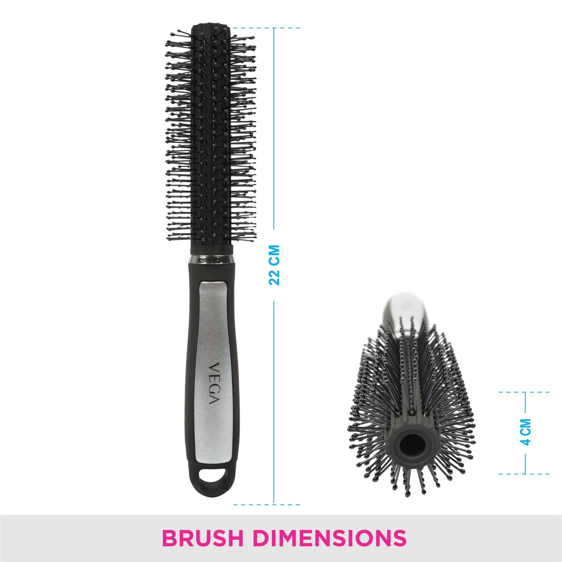 Vega E14-Rb Round Brush (Color May Vary)-5
