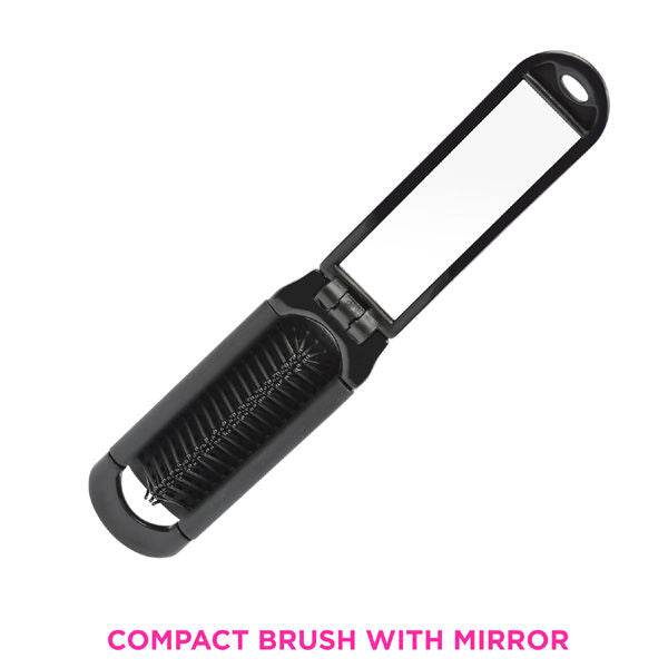 Vega Folding Hair Brush With Mirror (R1-Fm) (Colour May Vary)-4
