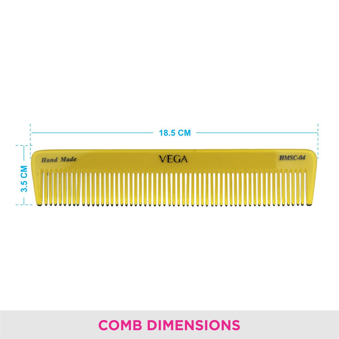 Vega Hmsc-04 Dual Color Comb (Color May Vary)-4