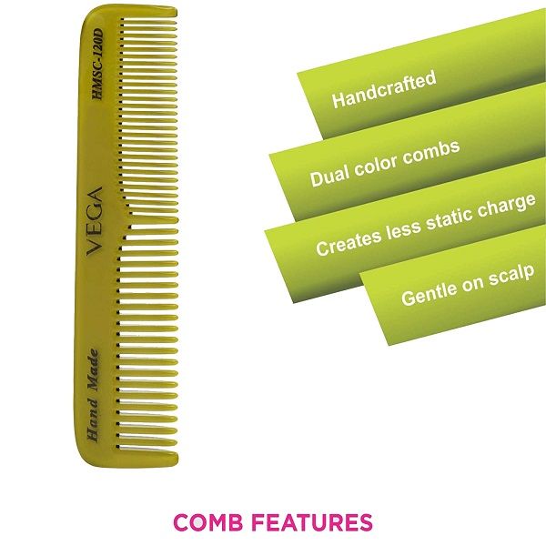 Vega Hmsc-120 D Pocket Comb (Color May Vary)-5