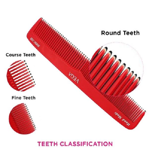 Vega Hmsc-32 D Graduated Dressing Comb (Color May Vary)-4