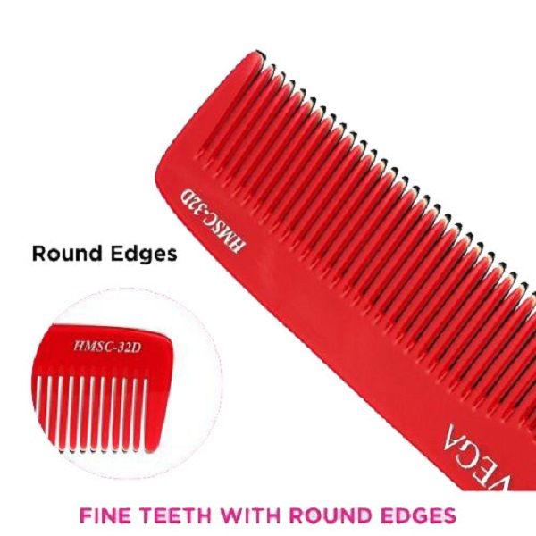 Vega Hmsc-32 D Graduated Dressing Comb (Color May Vary)-5