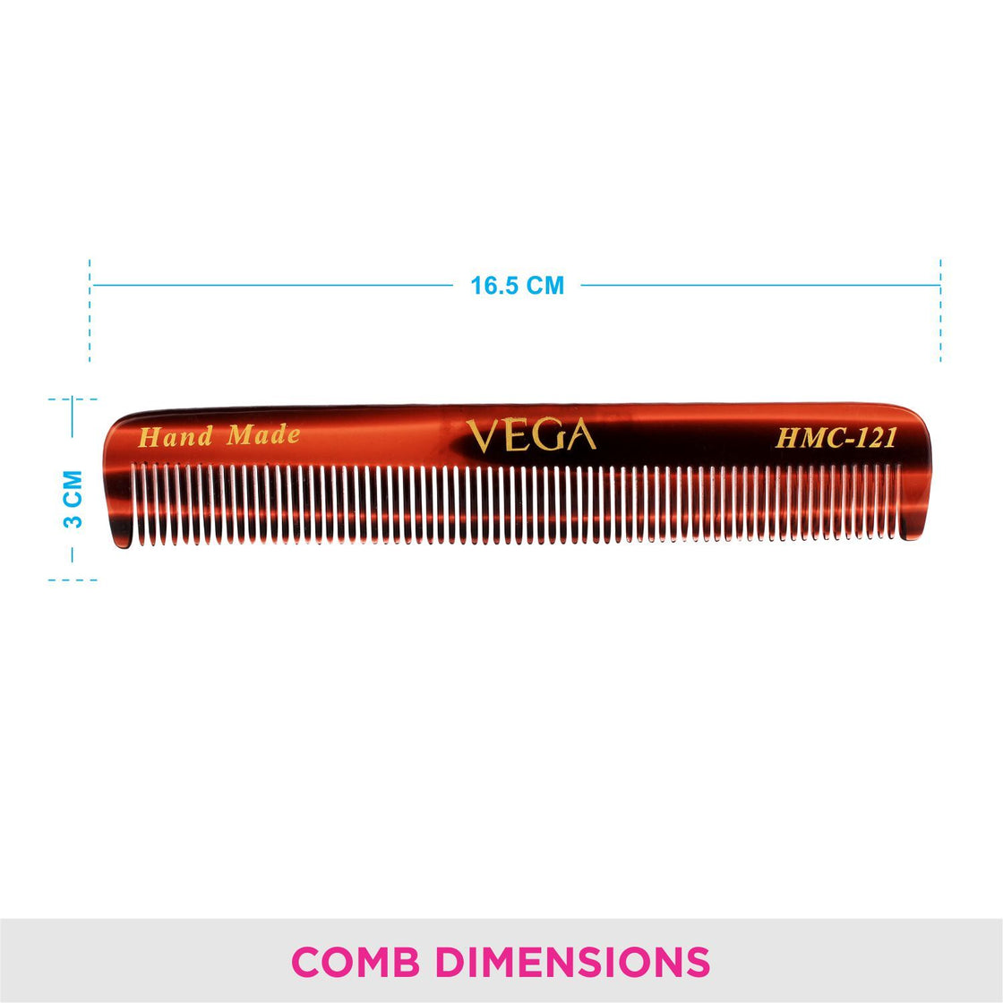 Vega Handcrafted Comb (Hmc-121)-5