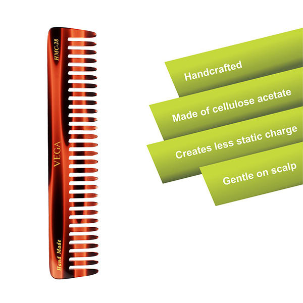 Vega Handcrafted Comb (Hmc-28)-6