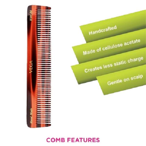 Vega Handcrafted Hair Comb (Hmc-04)-6