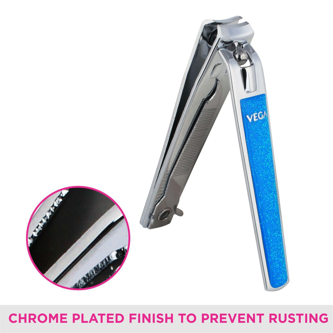 Buy Vega Nail File With Trimmer - NFT6, Colour May Vary Online at Best  Price of Rs 135 - bigbasket