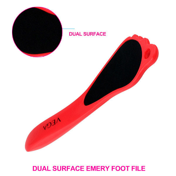 Vega Pd-18 Black Emery Foot File-6