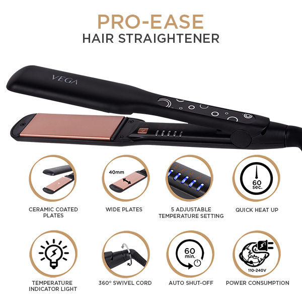 Vega Pro-Ease Hair Straightener (Vhsh-26)-6