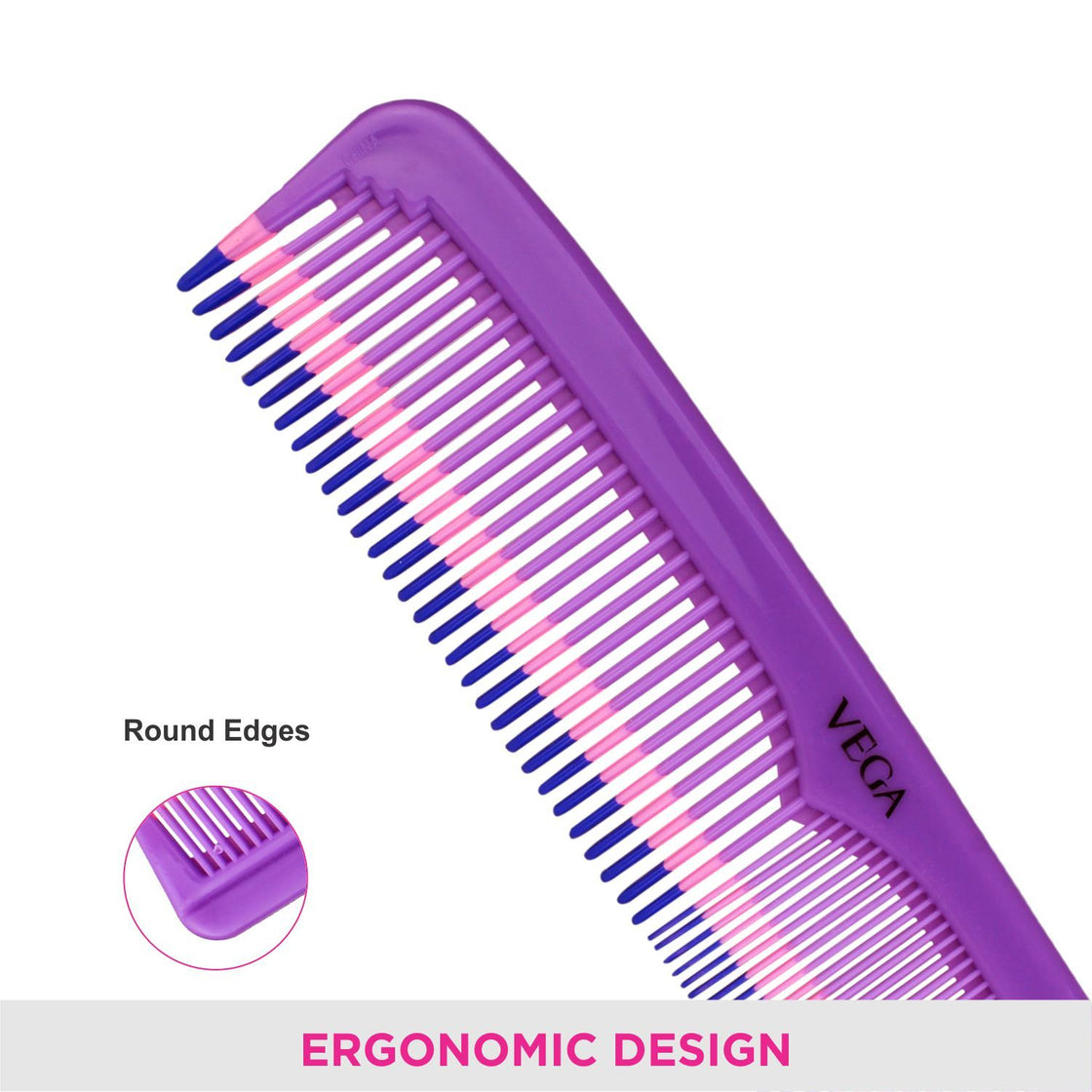 Vega Regular Hair Comb -1299 (Color May Vary)-2