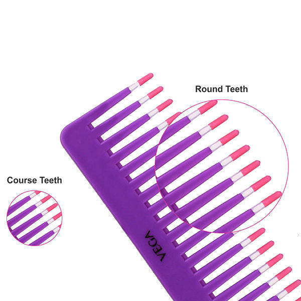 Vega Regular Hair Combs (1268) (Color May Vary)-5