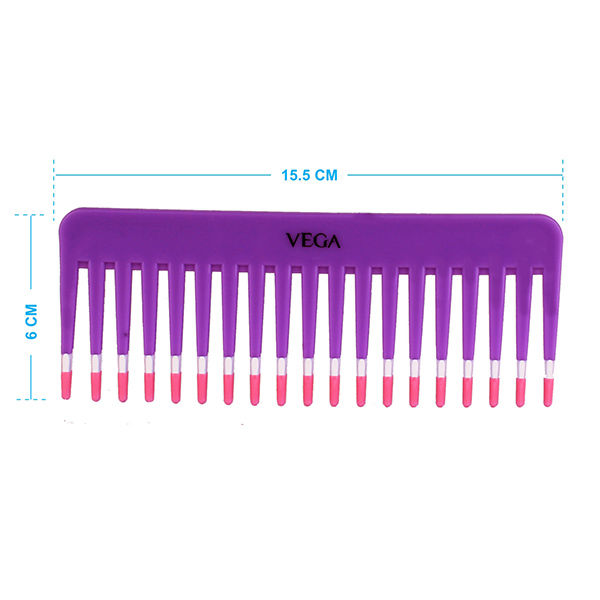 Vega Regular Hair Combs (1268) (Color May Vary)-7