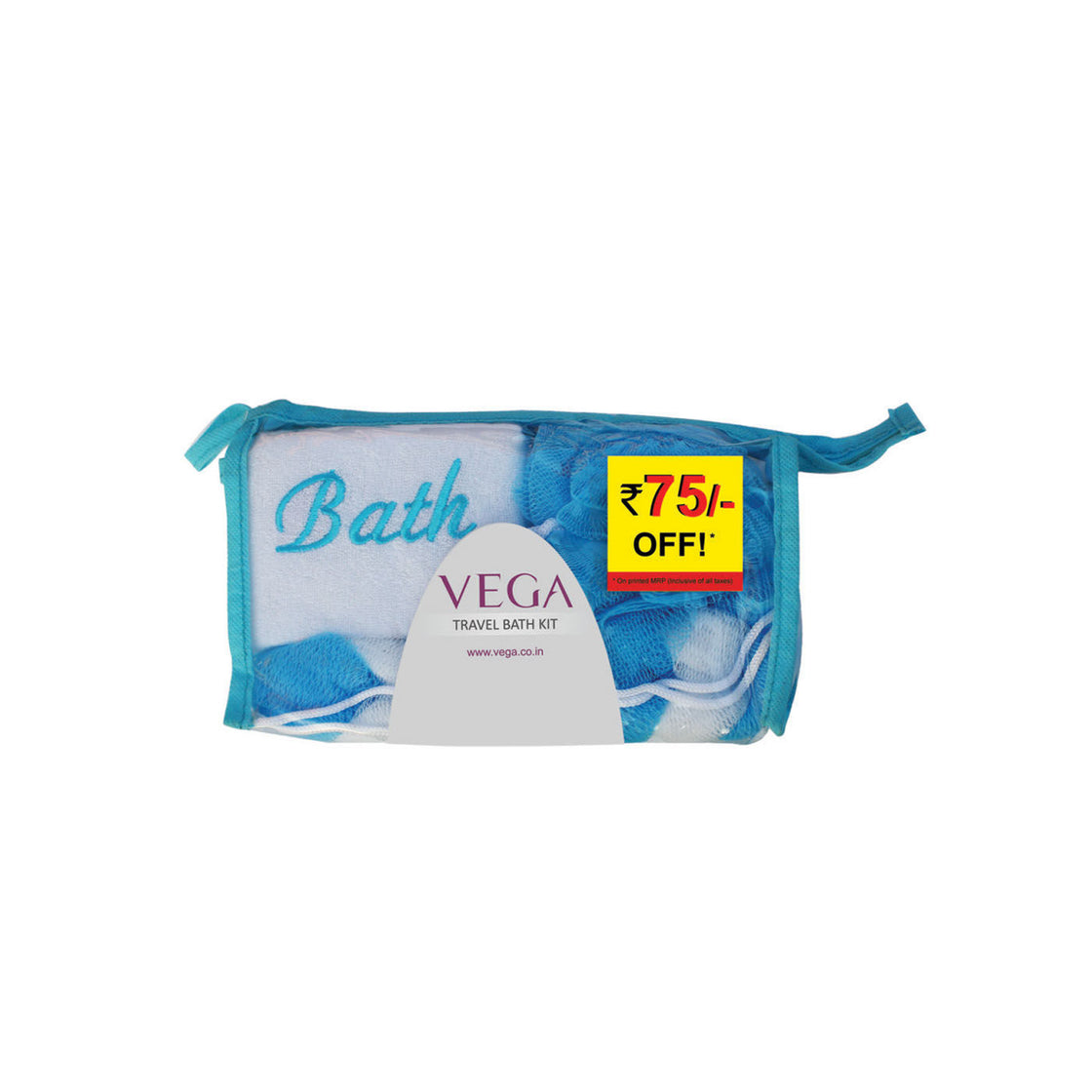Vega Travel Bath Kit (Bas-02) Rs. 75 Off (Color May Vary)