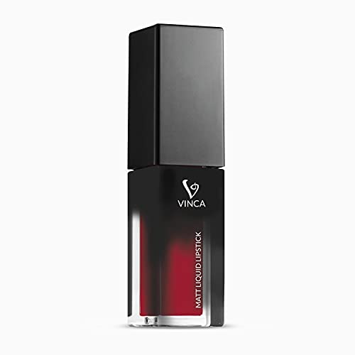 Vinca Matte Liquid Lipstick-Red Lady-2