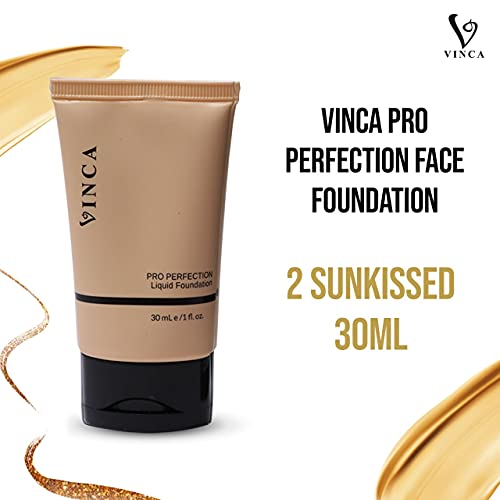 Vinca Pro-Perfection Liquid Foundation-Sun Kissed