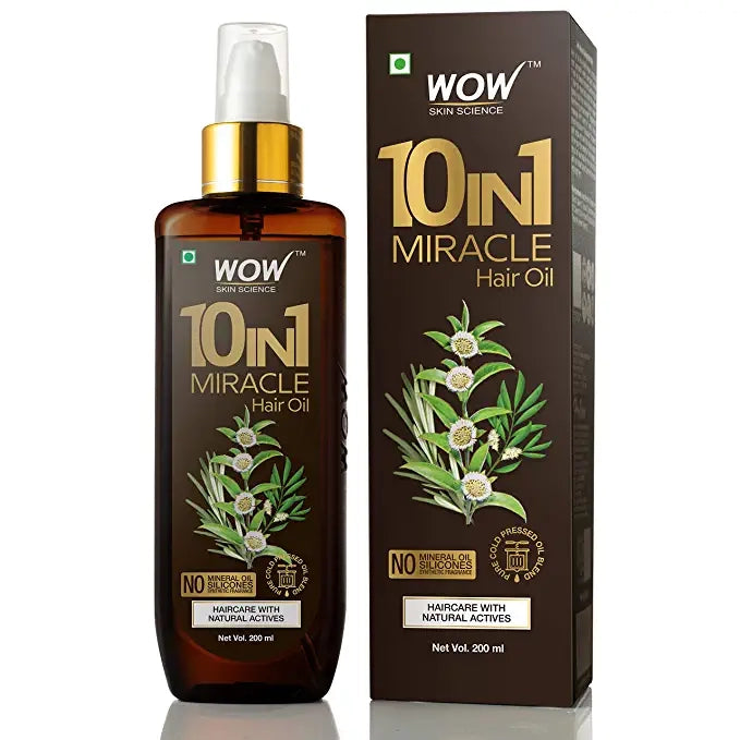 Wow Skin Science 10 In 1 Miracle Hair Oil (200 Ml)