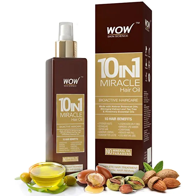 Wow Skin Science 10 In 1 Miracle Hair Oil (200 Ml)-3
