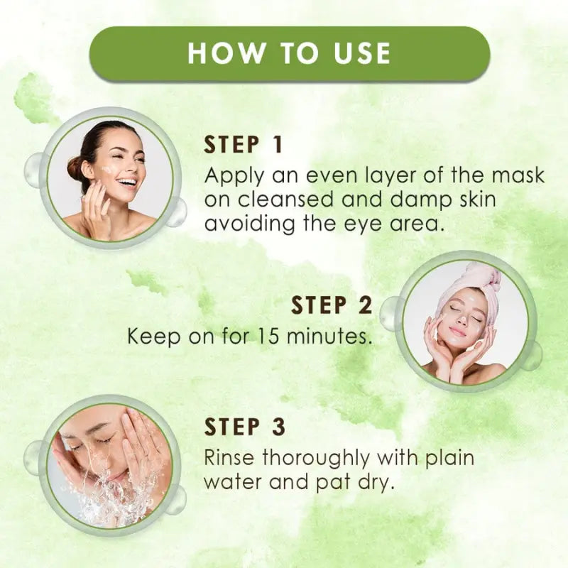 Wow Skin Science Anti-Acne Neem & Tea Tree Clay Face Mask (200 Ml)-4