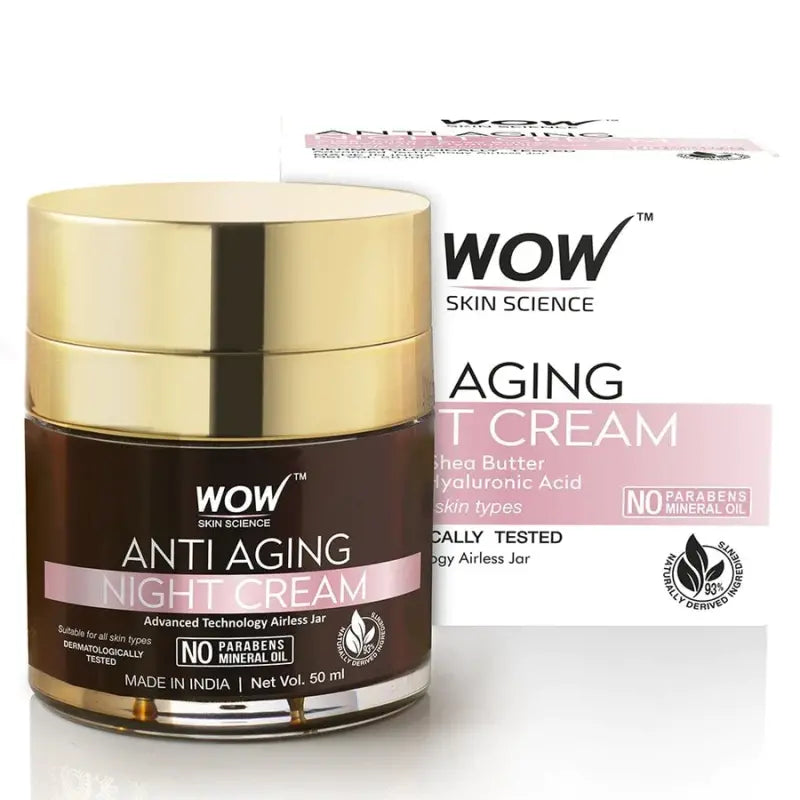 Wow Skin Science Anti Aging Night Cream- Anti Wrinkles And Fine Lines (50 Ml)-2