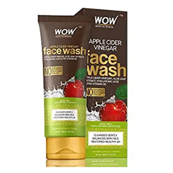 Wow Skin Science Apple Cider Vinegar Face Wash (100 Ml)