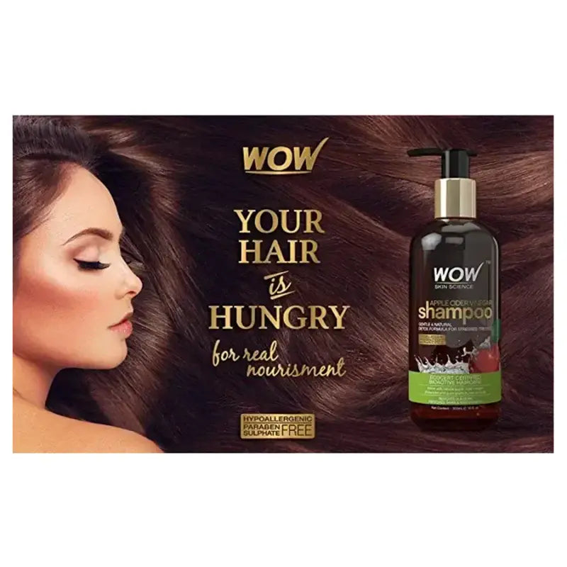 Wow Skin Science Apple Cider Vinegar Shampoo (200 Ml)-4