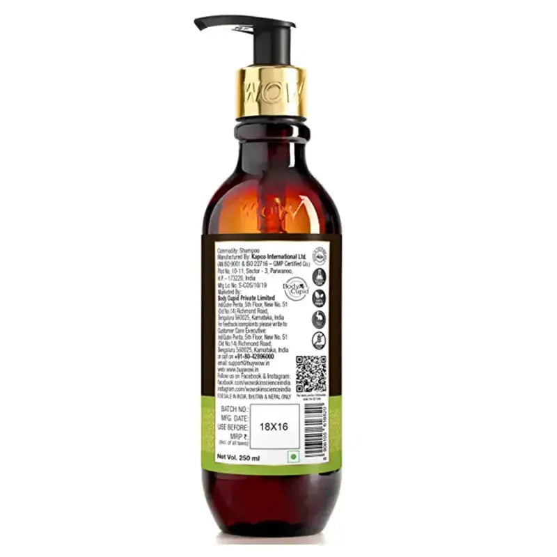 Wow Skin Science Apple Cider Vinegar Shampoo (250 Ml)-2
