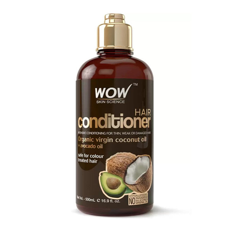 Wow Skin Science Coconut Milk Conditioner For Dry, Frizzy And Damaged Hair (500 Ml)