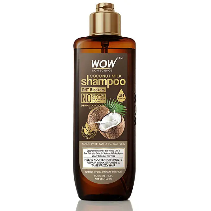 Wow Skin Science Coconut Milk Shampoo (100 Ml)