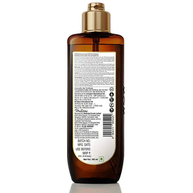 Wow Skin Science Coconut Milk Shampoo (100 Ml)-2
