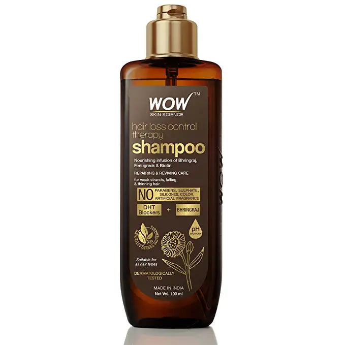 Wow Skin Science Hair Loss Control Therapy Shampoo (100 Ml)