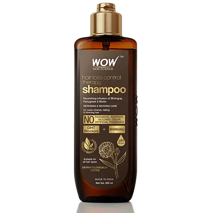 Wow Skin Science Hair Loss Control Therapy Shampoo (200 Ml)