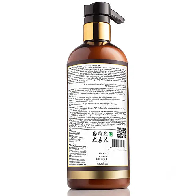 Wow Skin Science Hair Loss Control Therapy Shampoo (500 Ml)-2