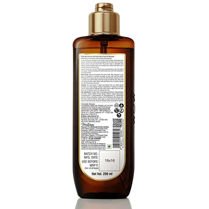 Wow Skin Science Red Onion Black Seed Oil Shampoo (200 Ml)-2