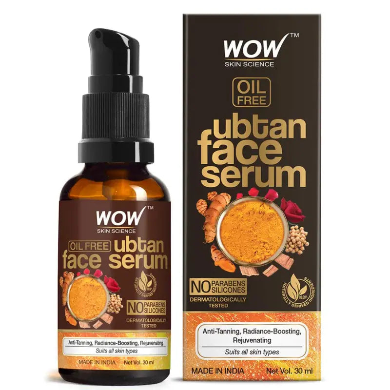 Wow Skin Science Ubtan Face Serum (30 Ml)