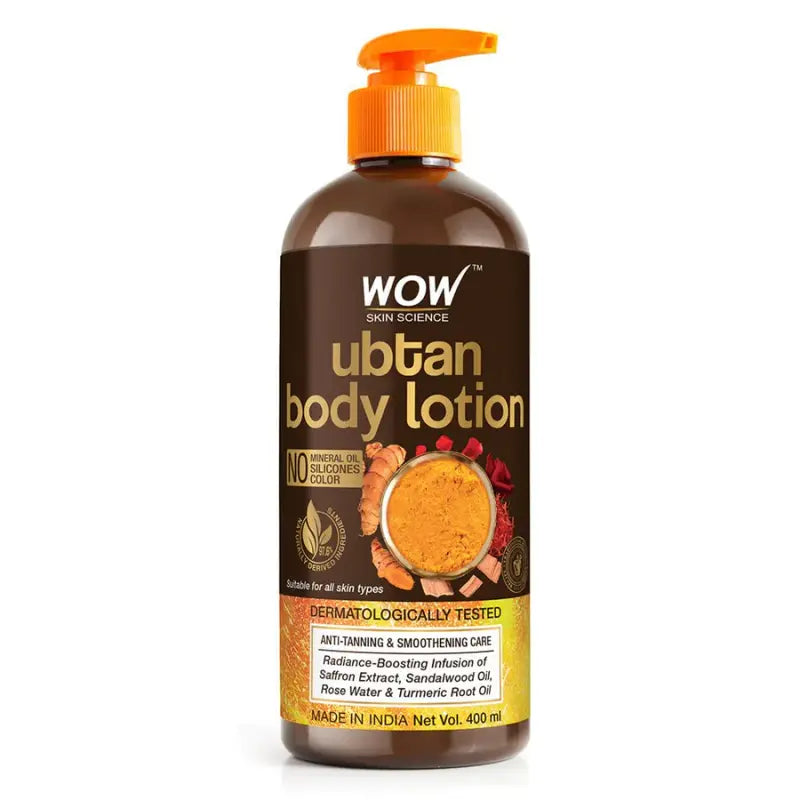 Wow Skin Science Ubtan Body Lotion (400 Ml)